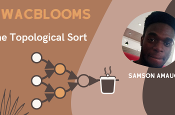 the topological sort